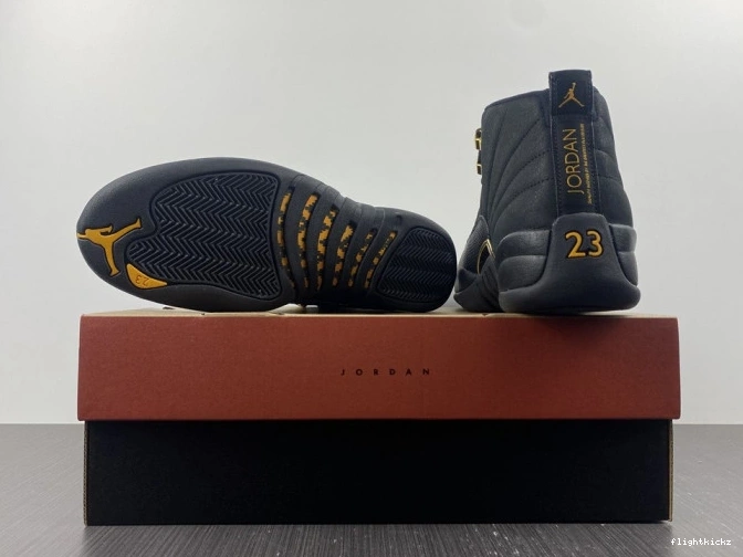 CT8013-071 Jordan Air 12 Taxi Black 0912